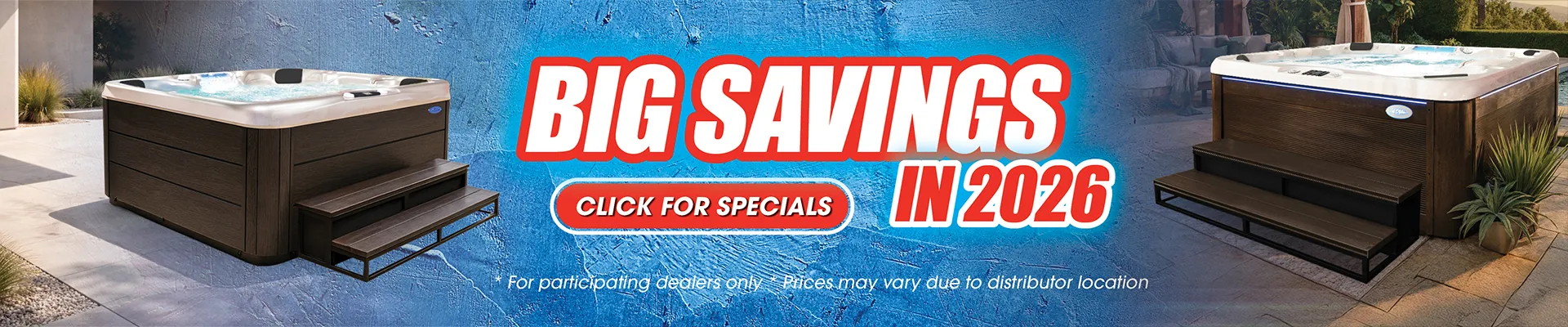 Calspas hot tub being used in a family setting - Pharr