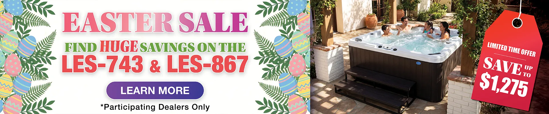 Calspas hot tub being used in a family setting - Pharr